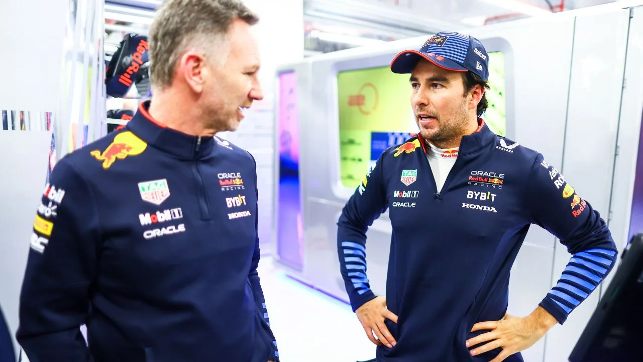 Checo Pérez revela la profética frase que le dijo a Christian Horner al salir de Red Bull y que hoy se cumple.