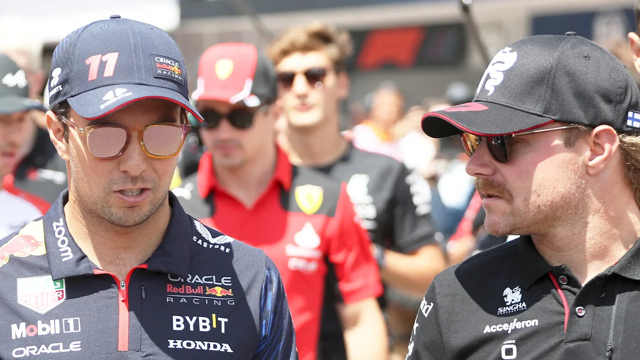 Checo Pérez y Valtteri Bottas, la dupla de Cadillac en 2026.