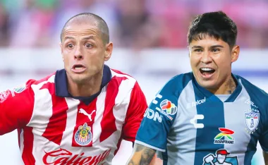 Chicharito Hernández y Chofis López.