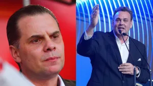 Christian Martinoli y David Faitelson.