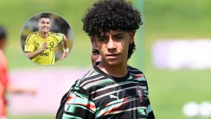 Hijo de Cristiano Ronaldo se estrena con la Selección de Portugal y anota golazo
