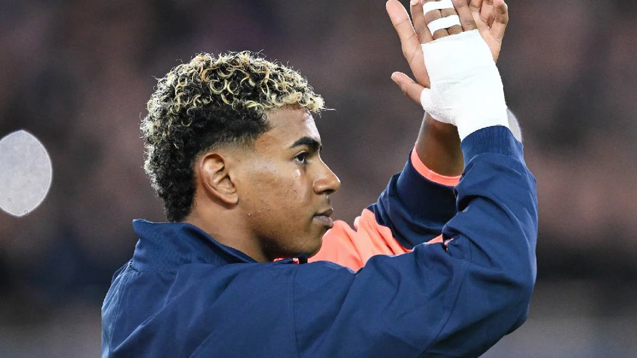 Lamine Yamal, jugador del Barcelona.