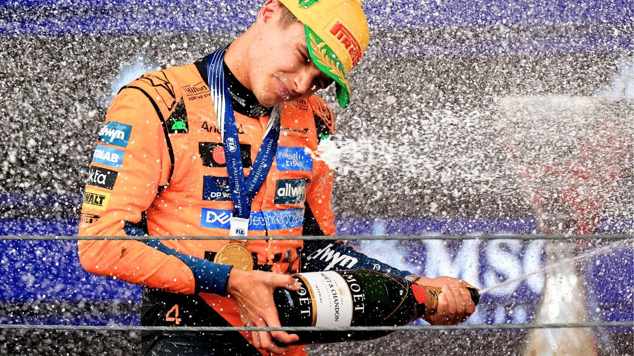 Cuál es la marca y el costo de la champaña con la que pilotos de Fórmula 1 celebran sus triunfos.