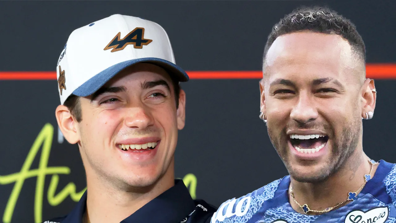 Franco Colapinto y su 'negocio' con Neymar.