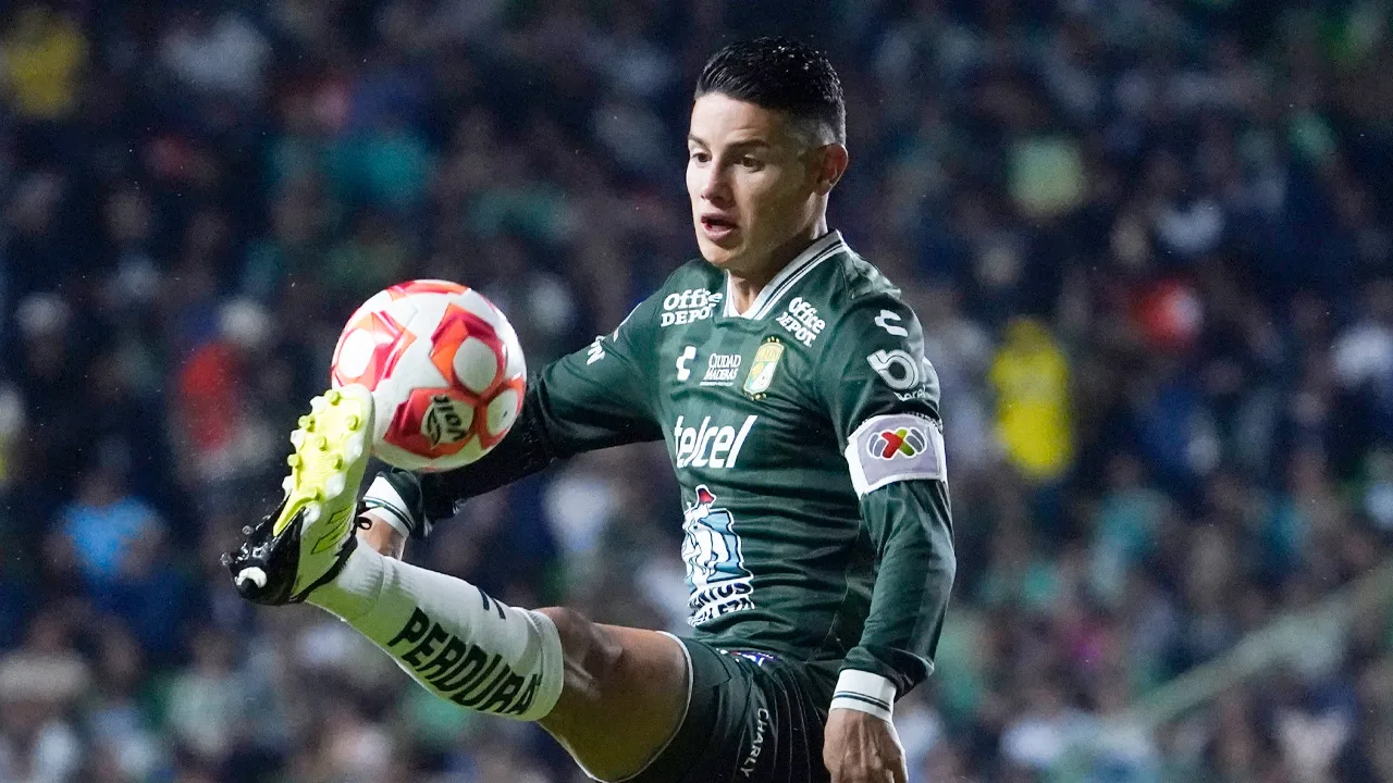 James Rodríguez y un despedida de crack.