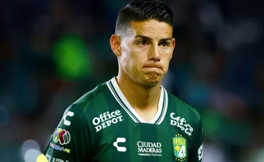 James Rodríguez se despide tras un año en León.