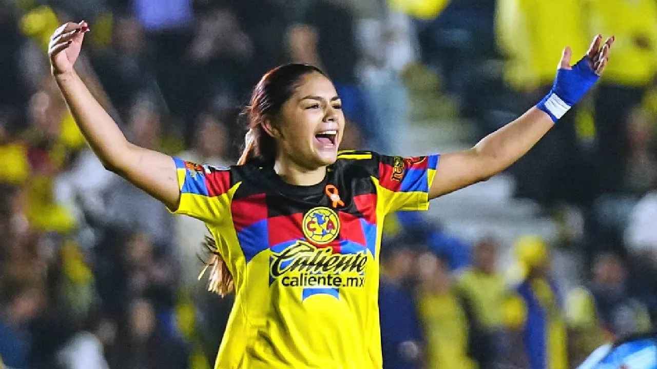 Jana Gutiérrez, jugadora de América Femenil.