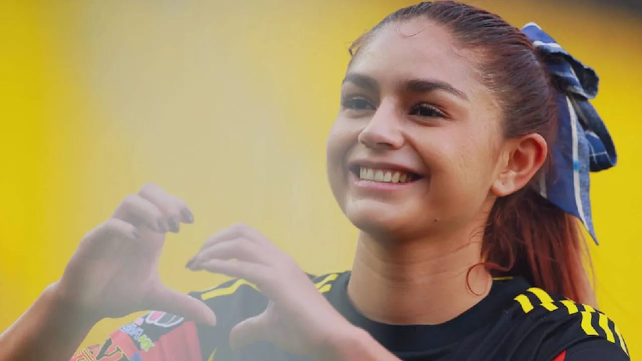 Jana Gutiérrez, futbolista del América.