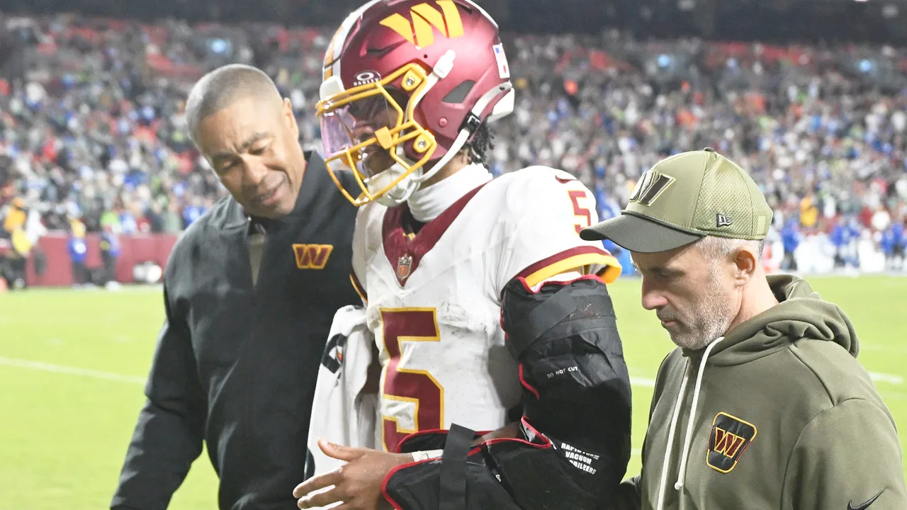 Jayden Daniels y una terrible lesión con los Commanders.