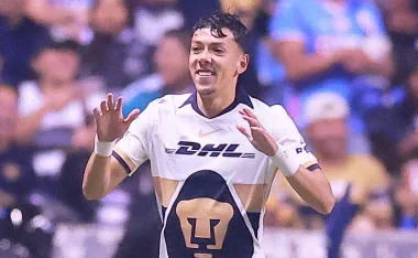 Jorge Ruvalcaba abrió el marcador en Cruz Azul vs Pumas.