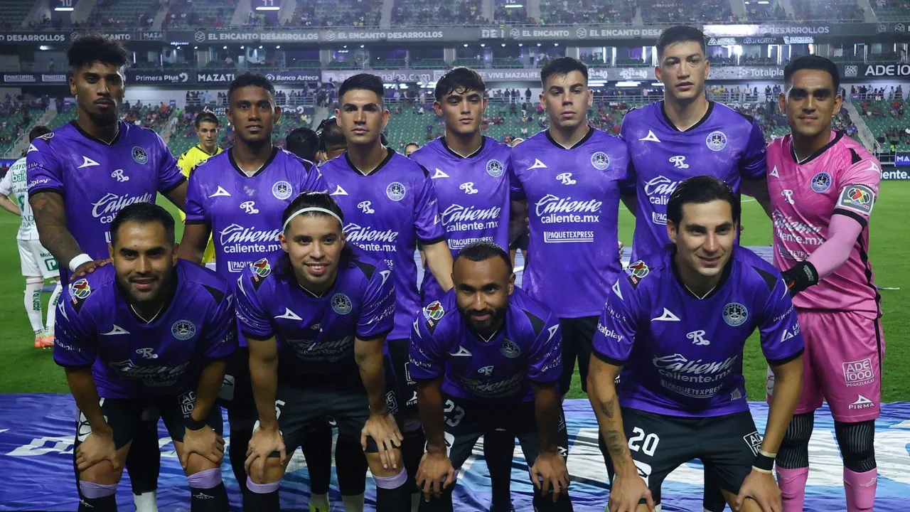 Jugadores del Mazatlán, de la Liga MX. 