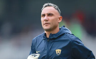 Keylor Navas y un momento tenso con sus Pumas.