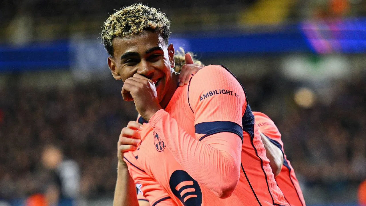 Lamine Yamal, jugador del Barcelona.