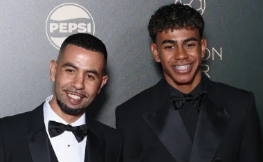 Padre de Lamine Yamal y él