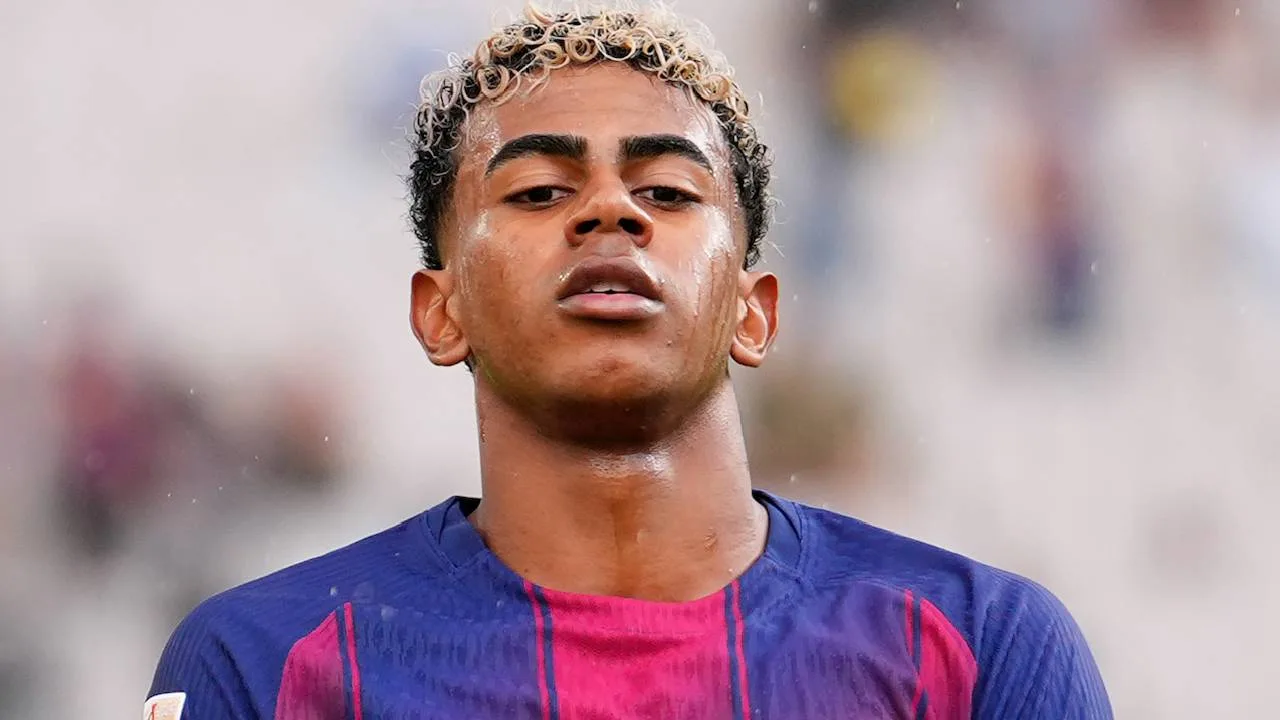 Lamine Yamal, jugador del Barcelona.