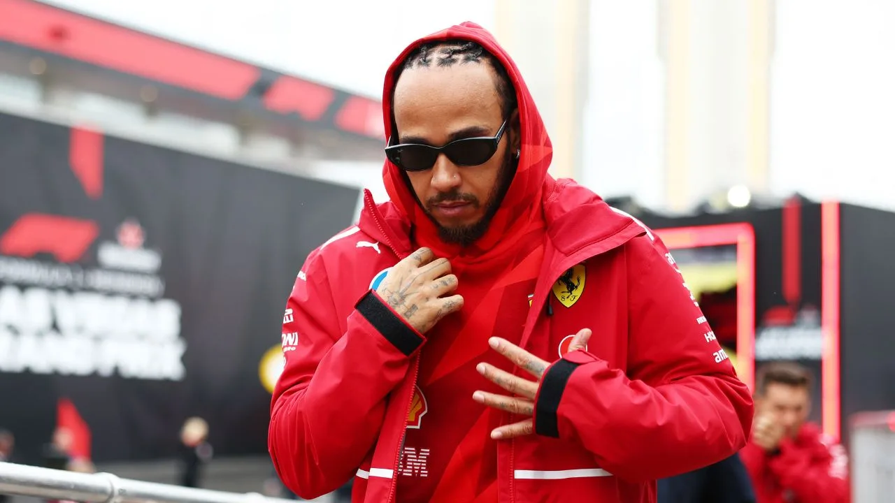 Lewis Hamilton, piloto de Ferrari en la Fórmula 1. 