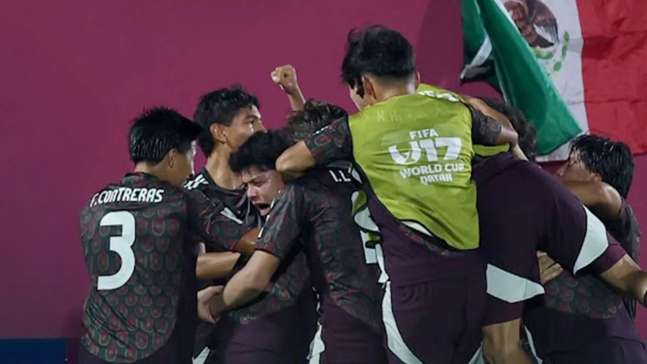 Imagen de la Selección Mexicana Sub 17. 