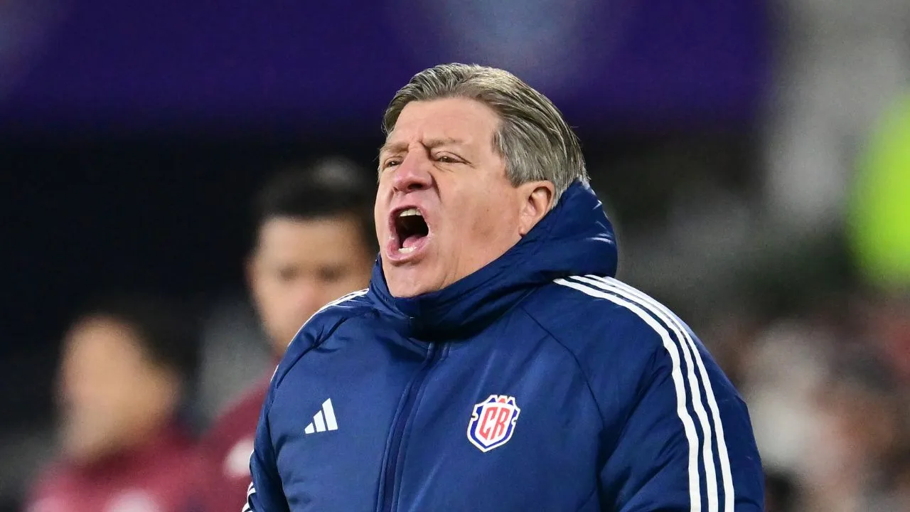 Miguel Herrera, director técnico de Costa Rica. 