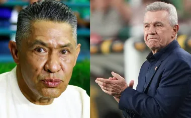 Nacho Ambriz y Javier Aguirre