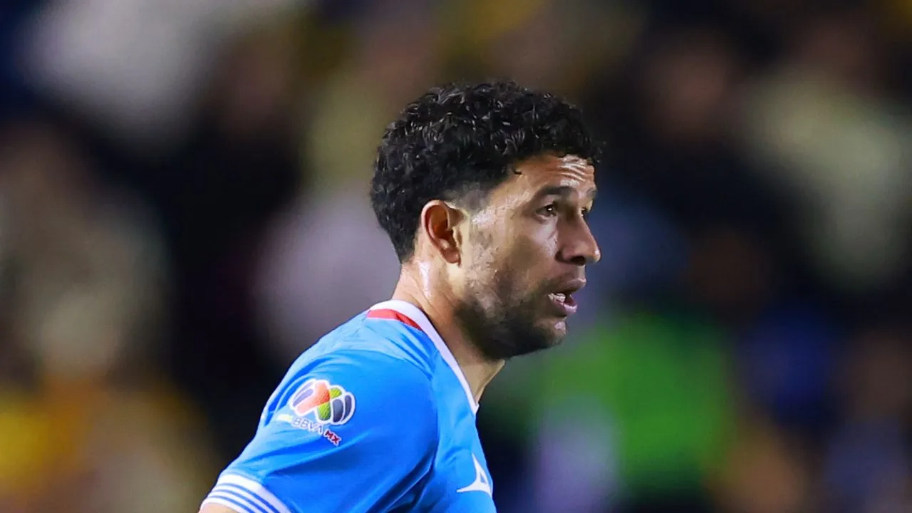 Nacho Rivero, jugador de Cruz Azul. 