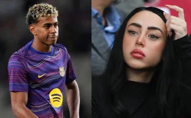 Lamine Yamal y Nicki Nicole