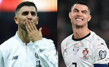 Paulinho y Cristiano Ronaldo.