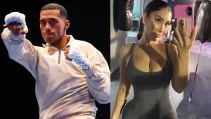 David Benavidez y Karina Silva