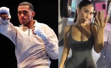 David Benavidez y Karina Silva