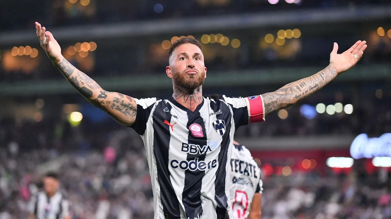Sergio Ramos, jugador del Monterrey. 