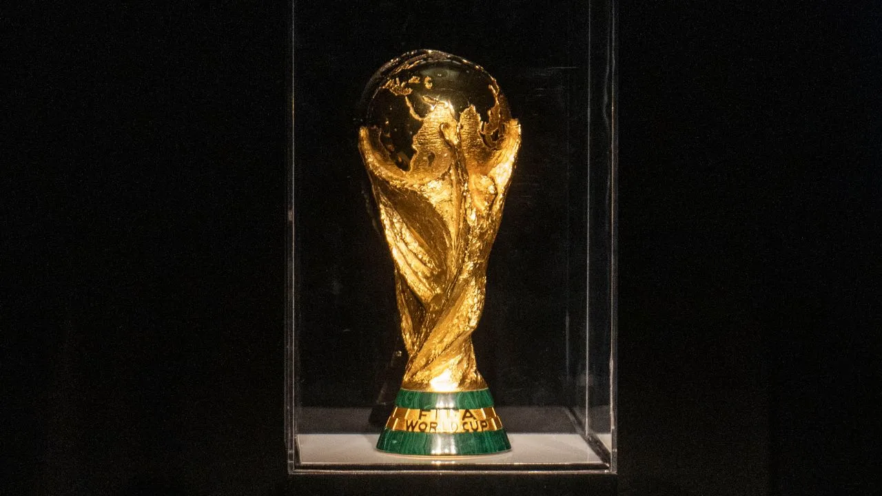 Trofeo de la Copa Mundial de la FIFA. 