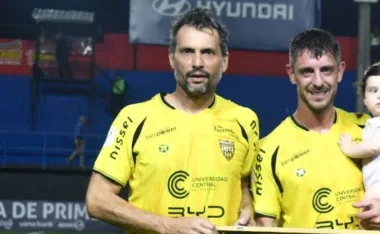 Luis Vidal, presidente de Recoleta FC de Paraguay