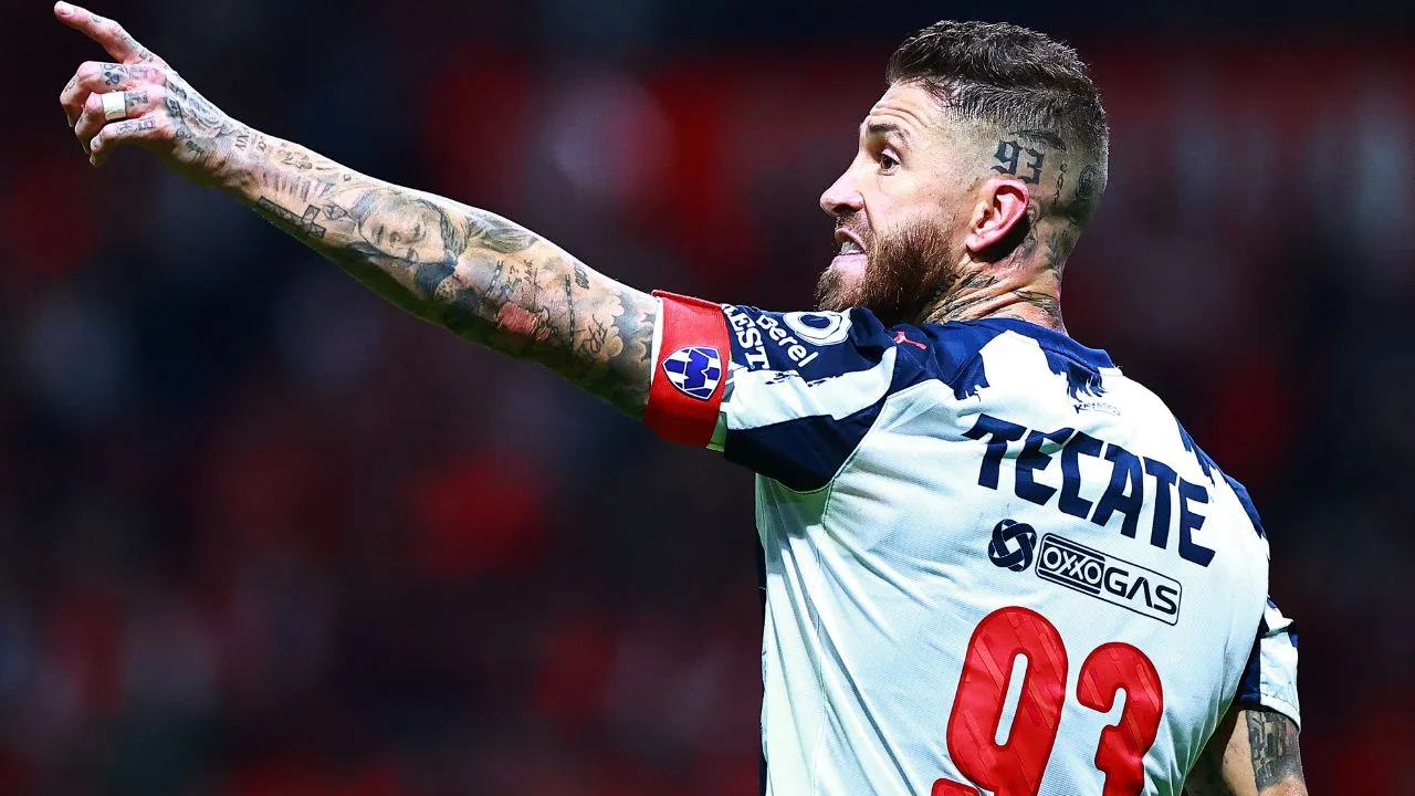 Sergio Ramos y un gesto que encendió el Toluca vs Monterrey.