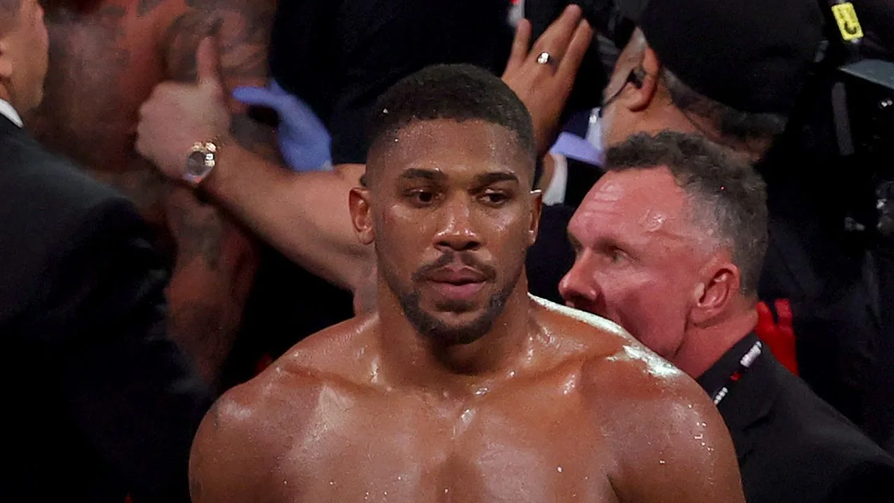 Anthony Joshua, peleador de box. 