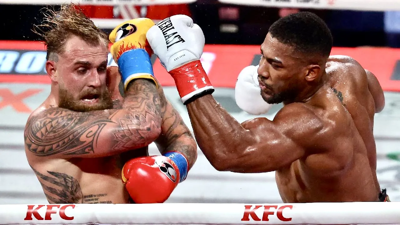 Jake Paul vs Anthony Joshua.