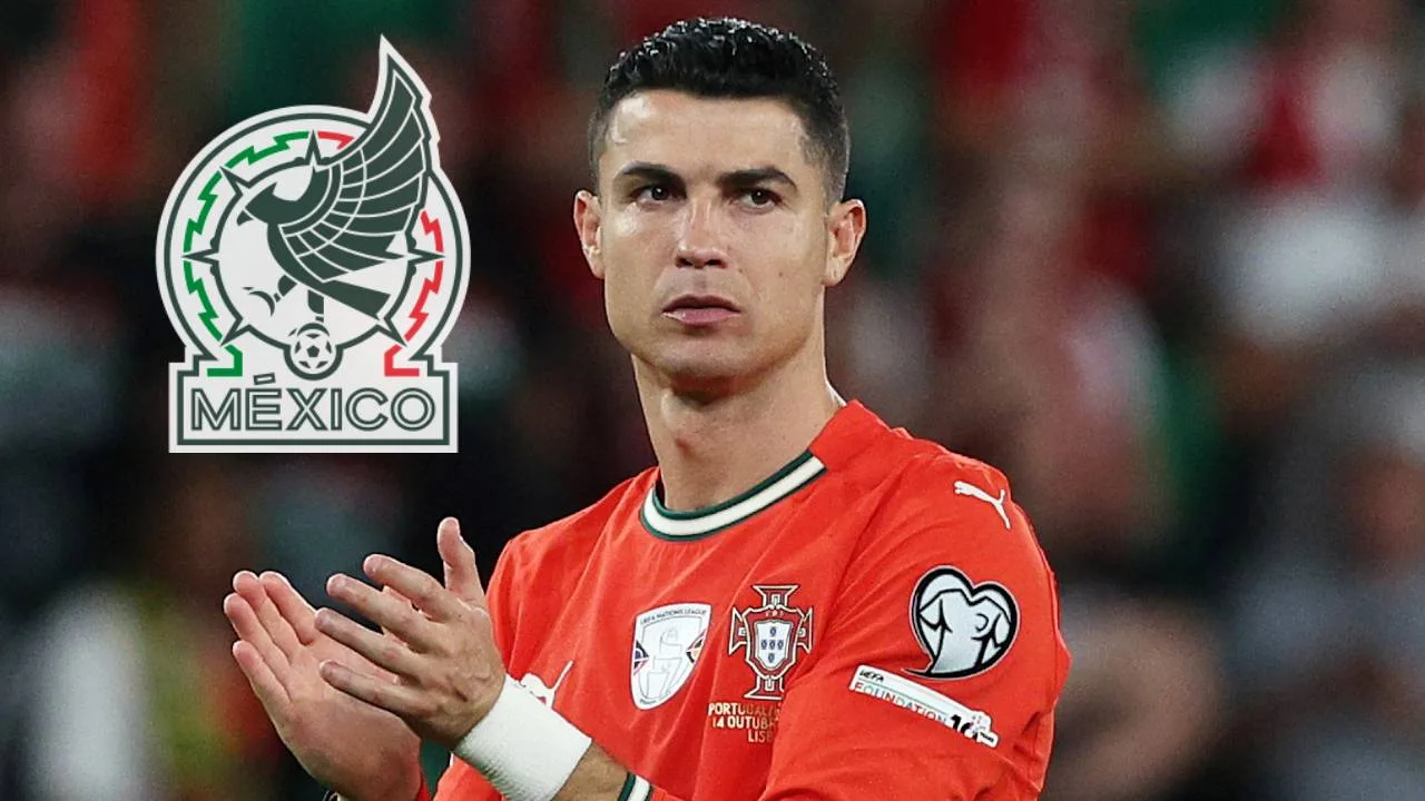 Cristiano Ronaldo visitará el Estadio Azteca.