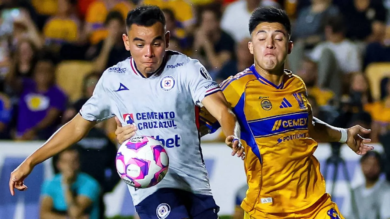 Cruz Azul vs Tigres.