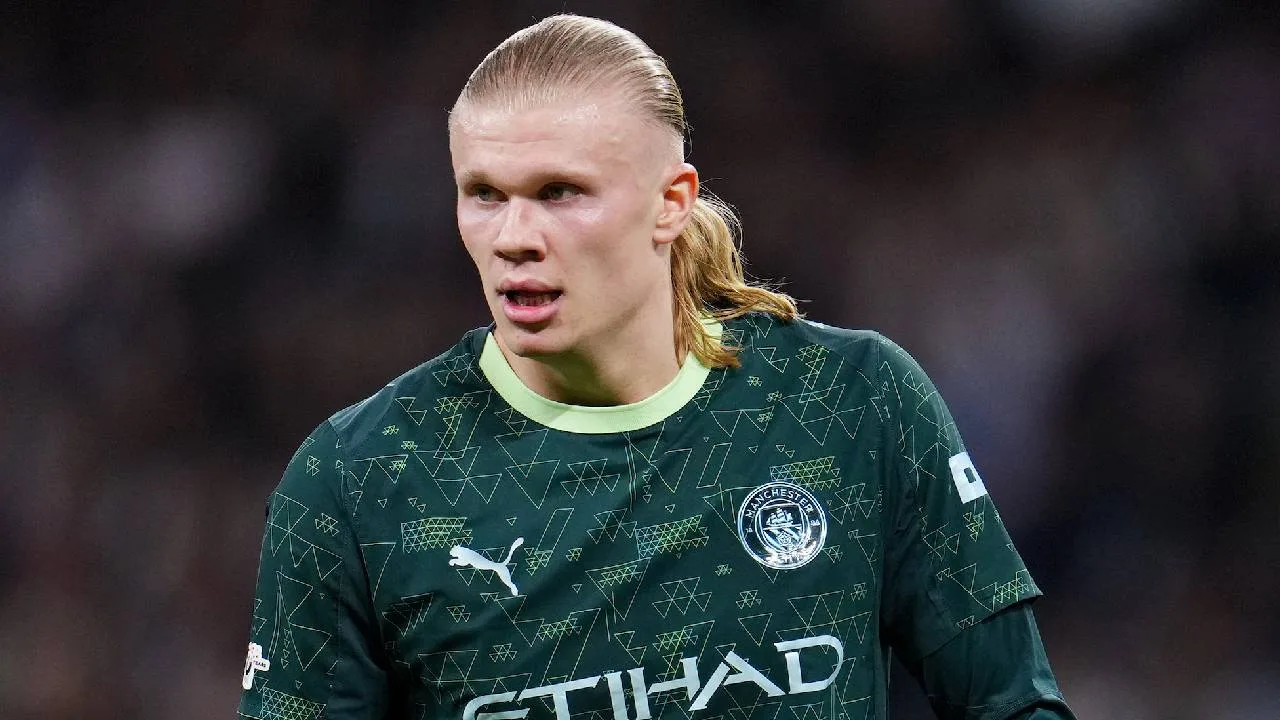 Erling Haaland, jugador del Manchester City.
