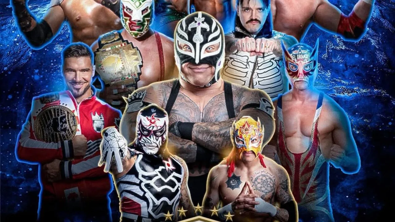 El evento Guerra de Titanes de Triple A y WWE está a nada de empezar.