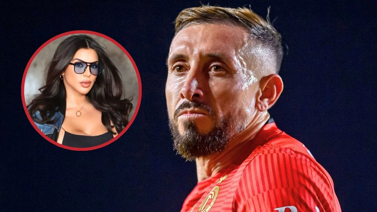 Niegan su romance, pero famosa actriz apoya a Héctor Herrera en el Toluca vs Tigres en la Final de Vuelta.