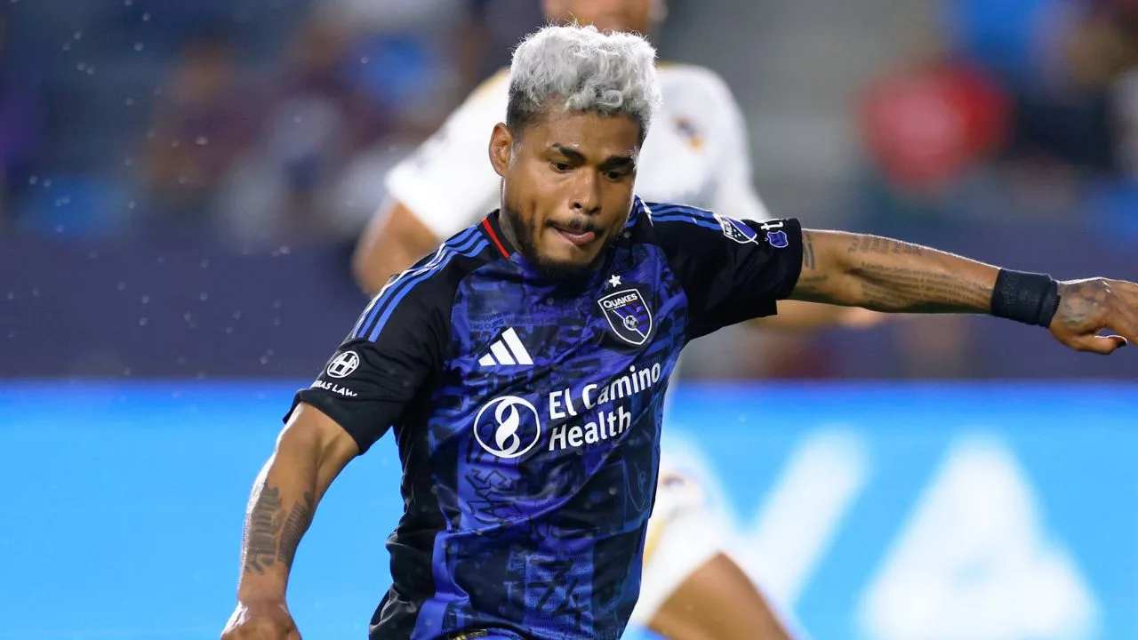 Josef Martínez, jugador de San José Earthquakes. 