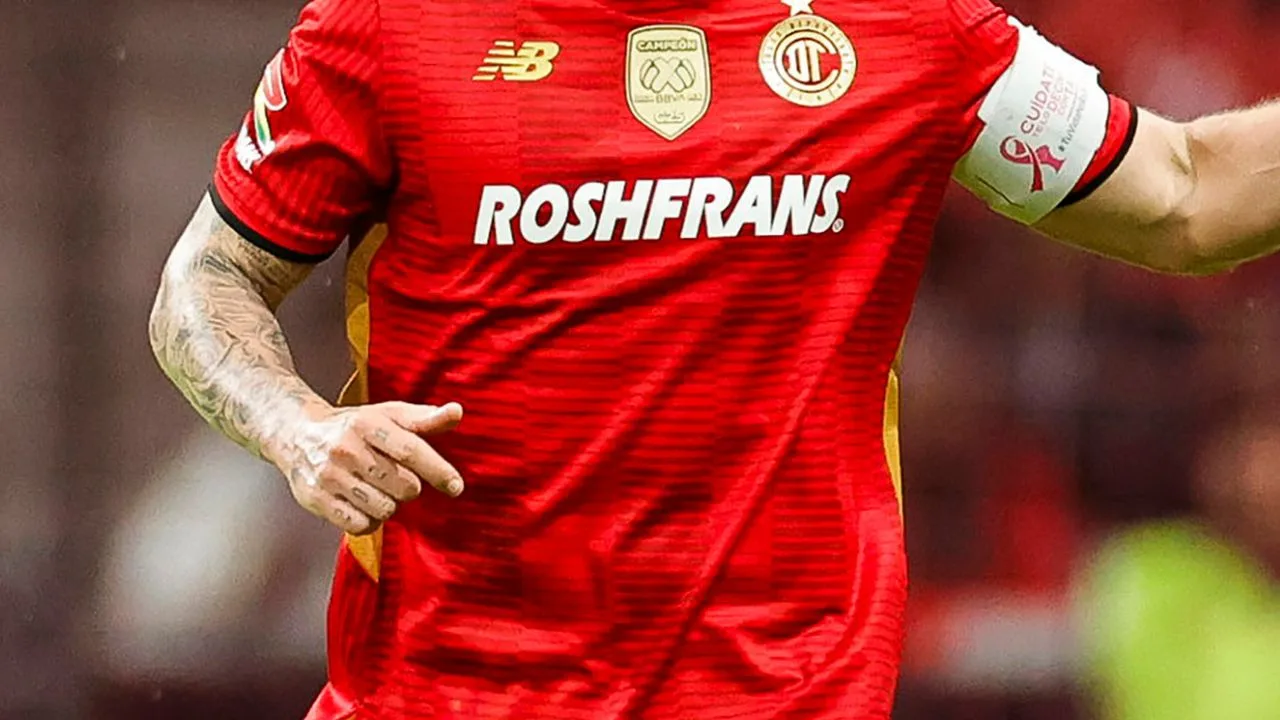 Imagen de un jugador del Toluca.