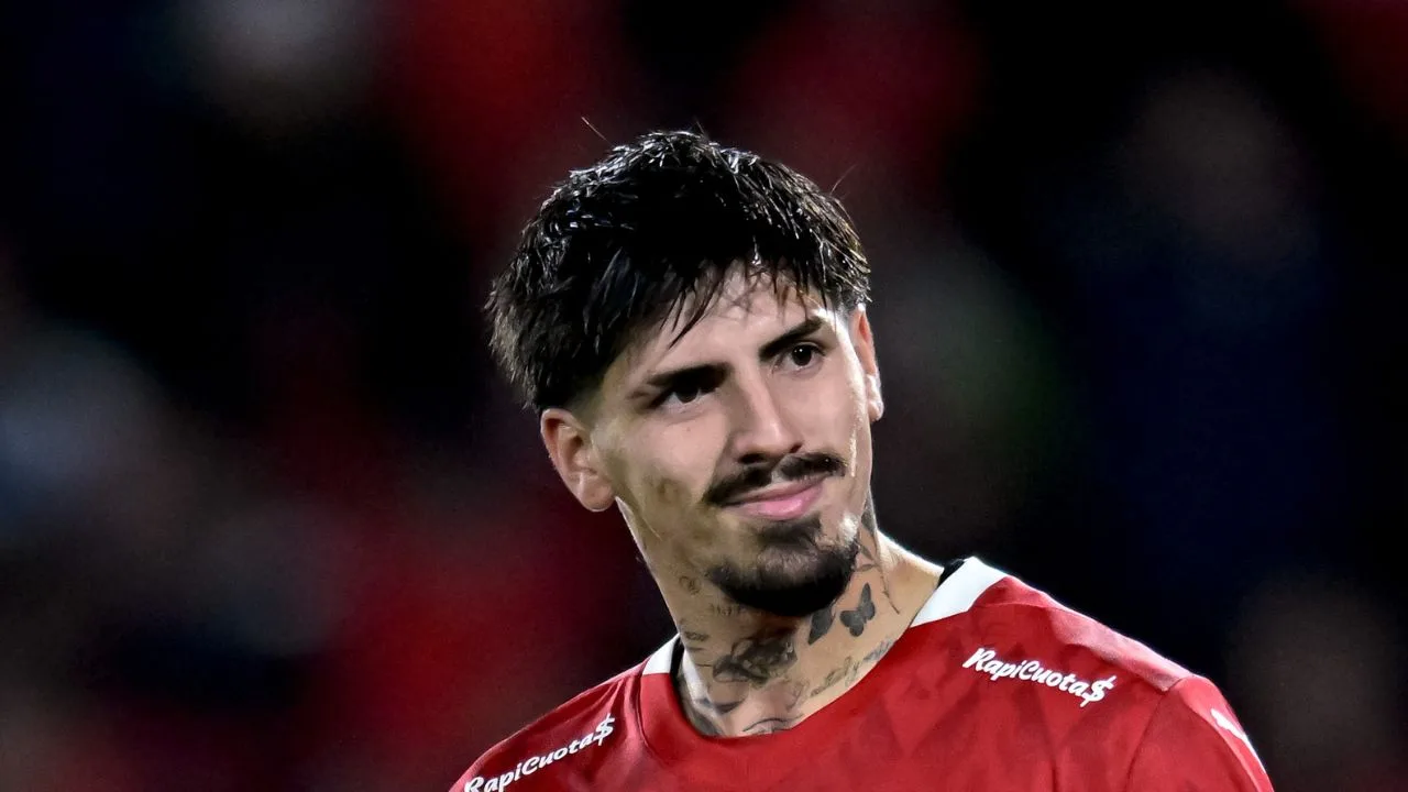 Kevin Lomónaco, jugador del Independiente. 