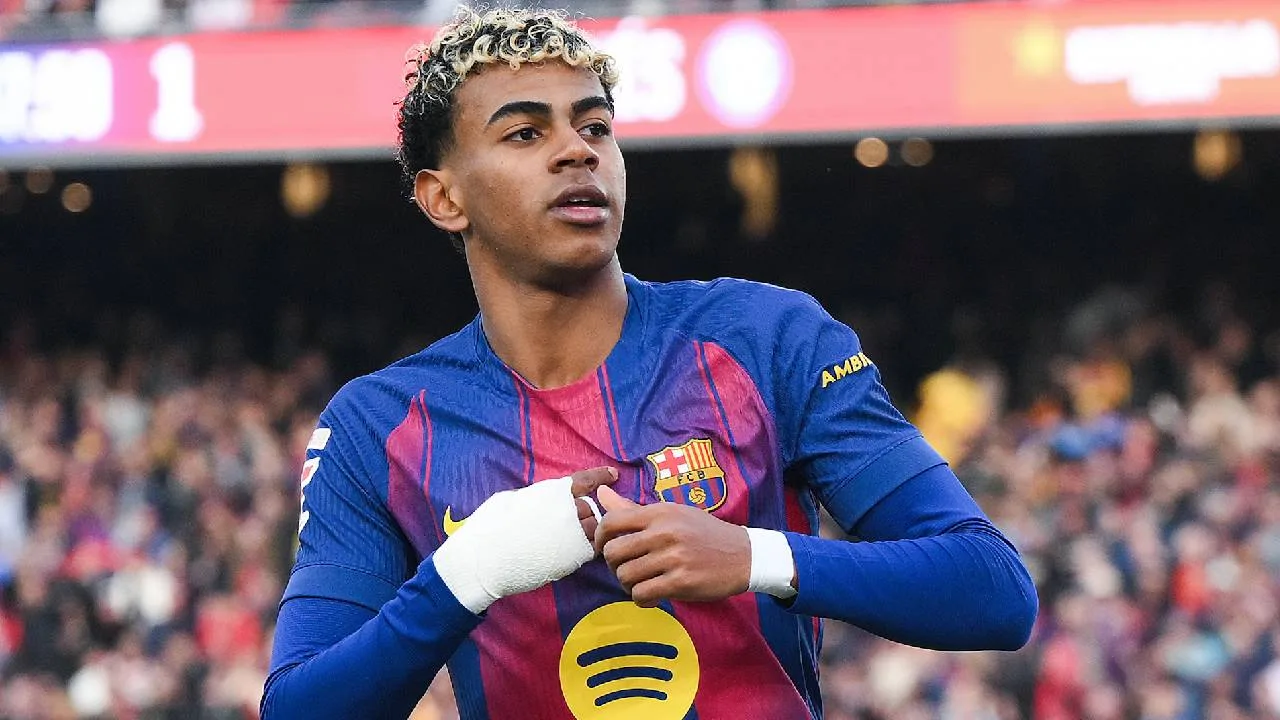 Lamine Yamal, jugador del Barcelona y Selección de España.