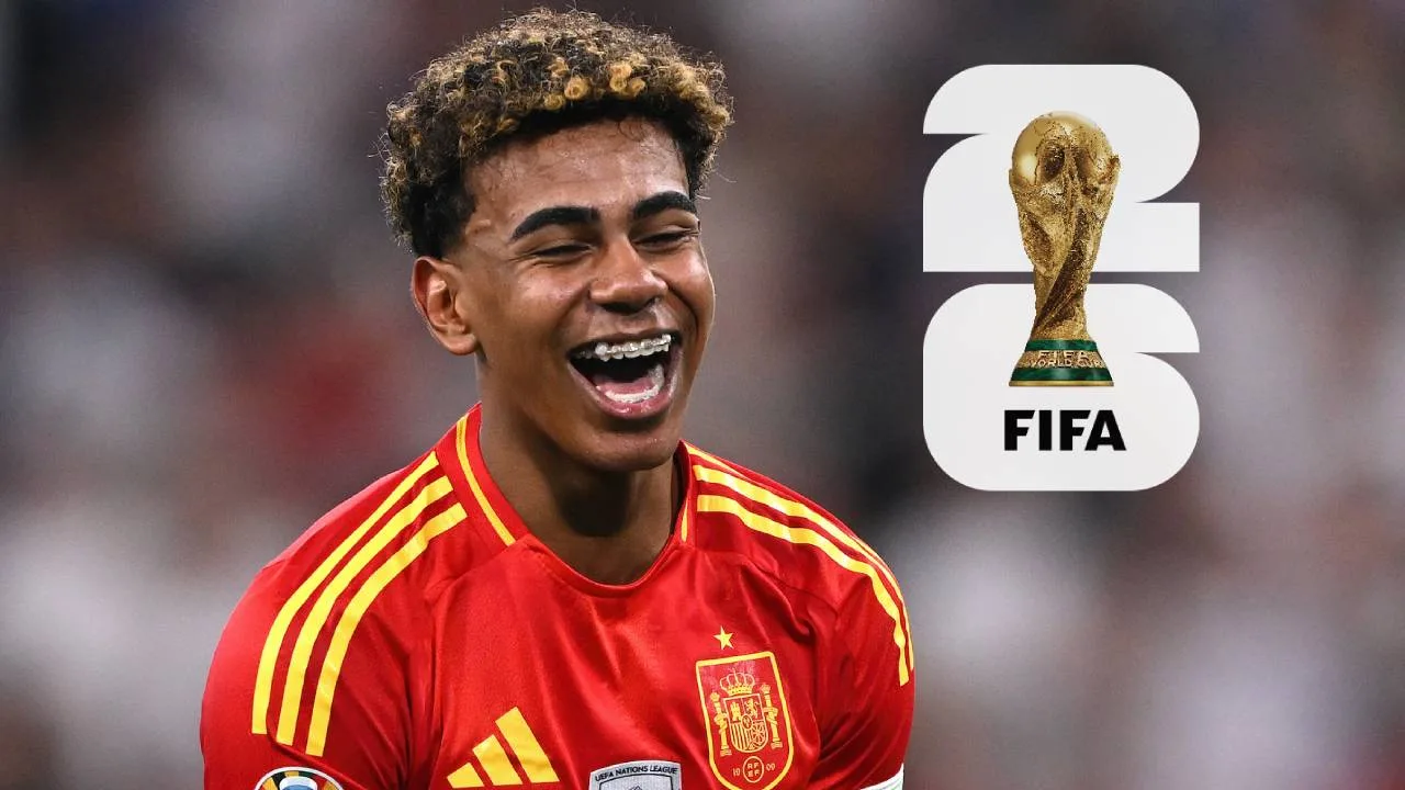 Lamine Yamal, jugador de la Selección de España.