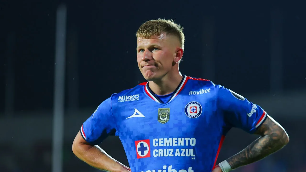 Mateusz Bogusz, jugador del Cruz Azul. 
