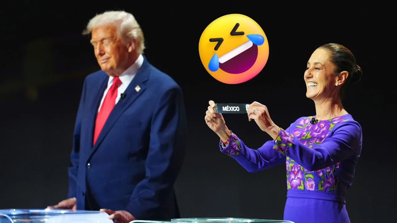 Los mejores memes que dejó el sorteo del Mundial 2026: México y Claudia Sheinbaum, protagonistas.