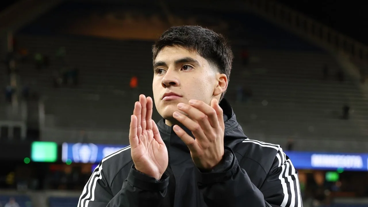 Obed Vargas, jugador del Seattle Sounders. 