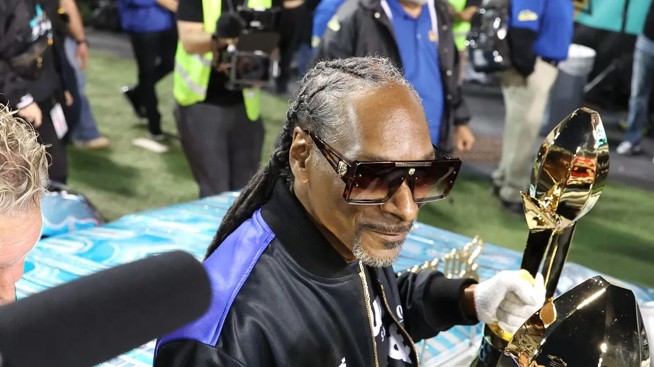 Snoop Dogg, rapero estadounidense. 