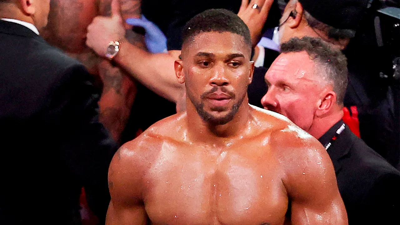 Anthony Joshua rompe el silencio tras su accidente.