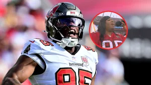 Se robó el show en la NFL: La madre de un jugador de los Buccaneers emocionó a todos con el himno antes del juego contra Panthers